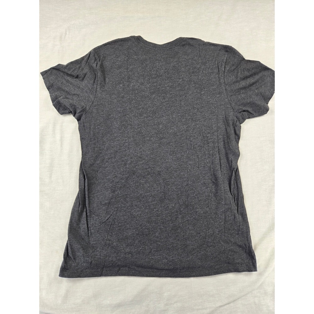 47 Brand Boston Bruins NHL Graphic T-Shirt Mens Large Charcoal Heather Grey - Picture 9 of 10